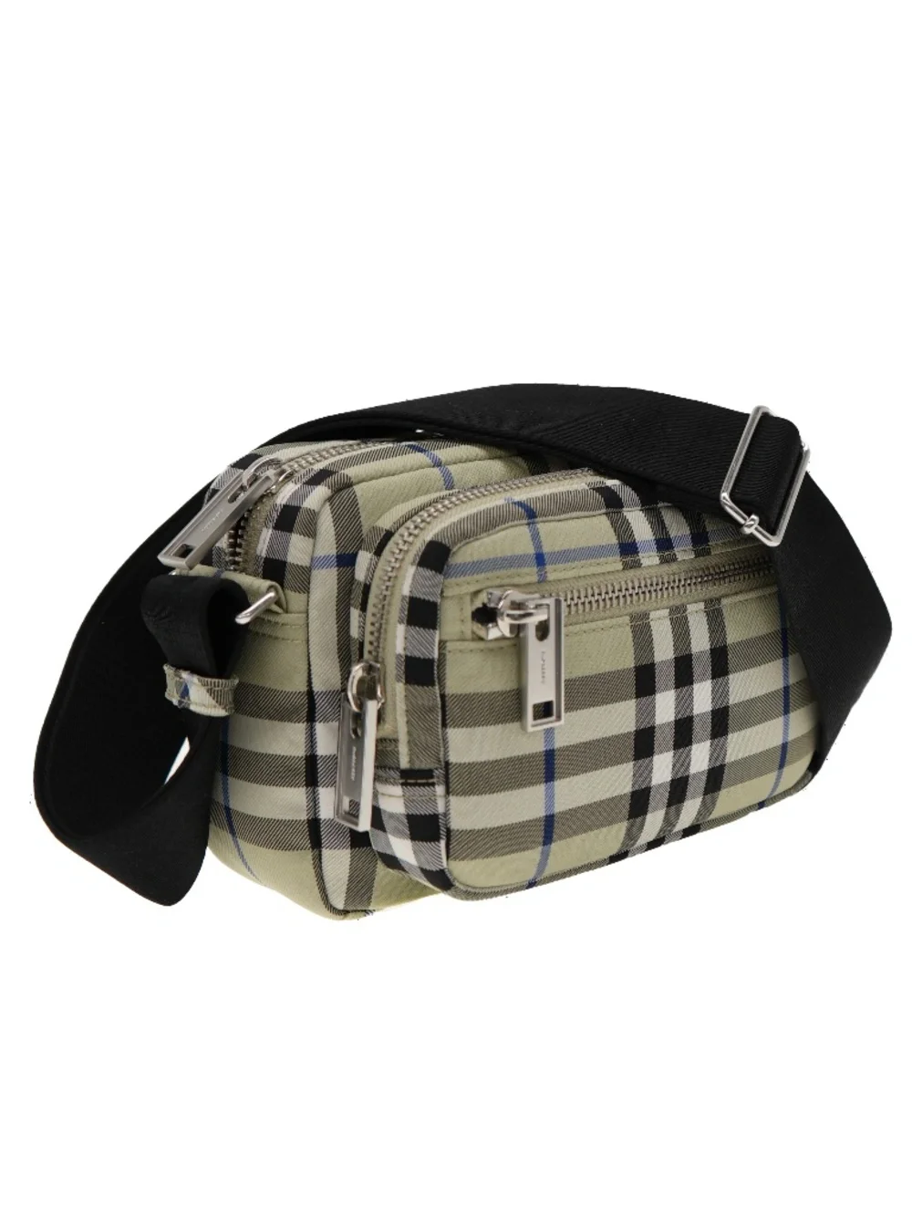 Burberry Warner Camera Crossbody Bag Lichen IP Check New